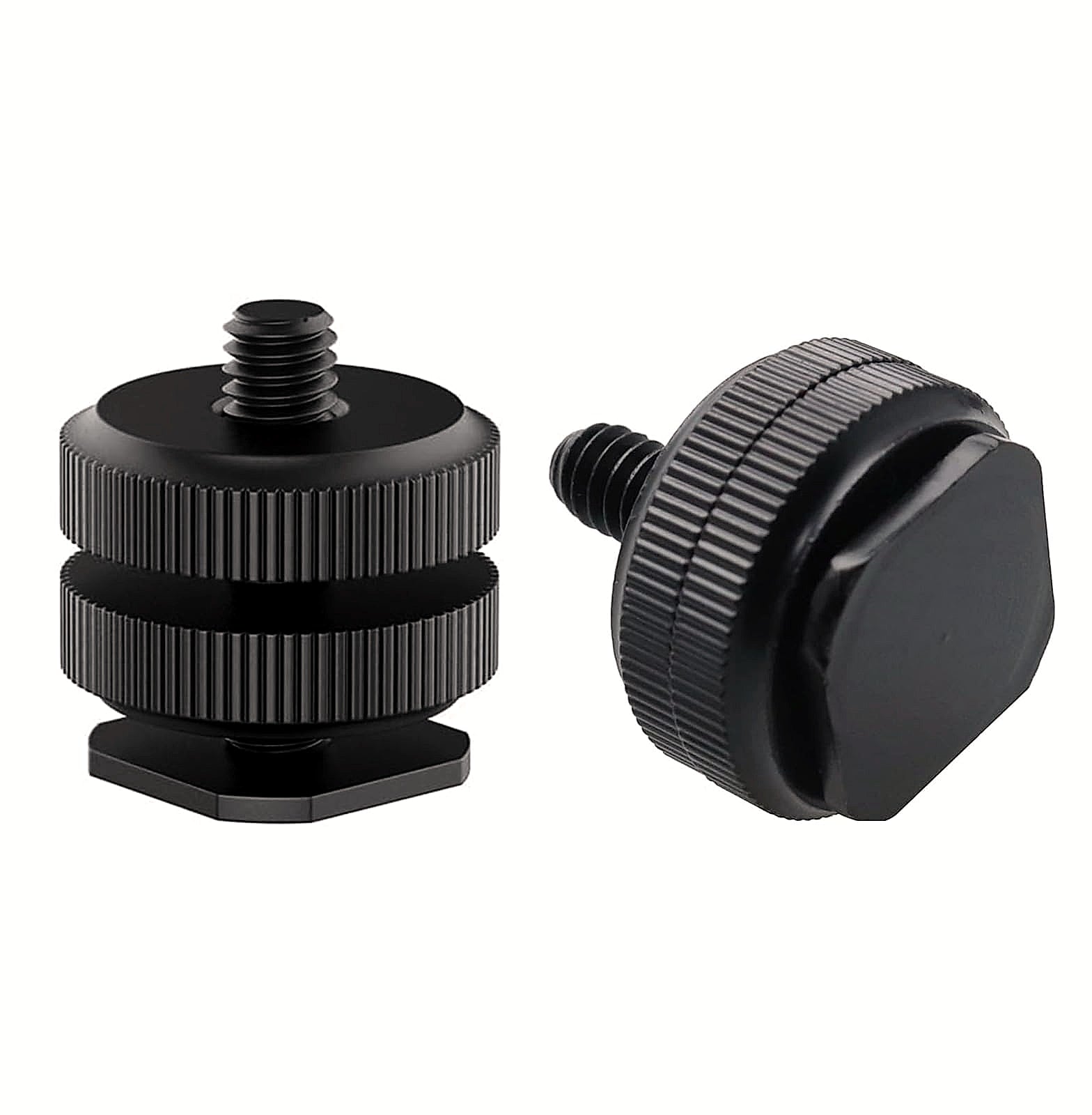 EszkozTA Camera Hot Shoe Mount to 1/4 Tripod Screw Adapter