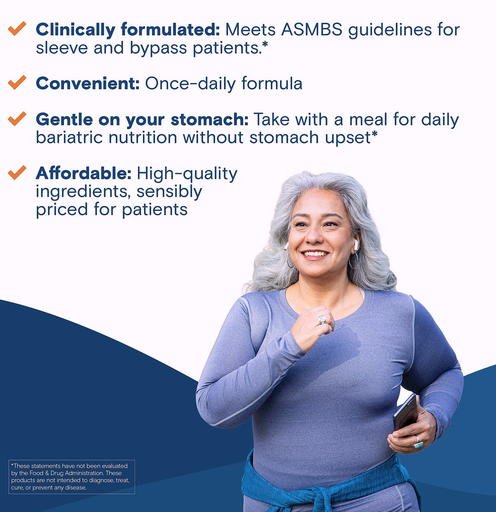 Bariatric Fusion One Per Day Women's Multivitamin with Iron