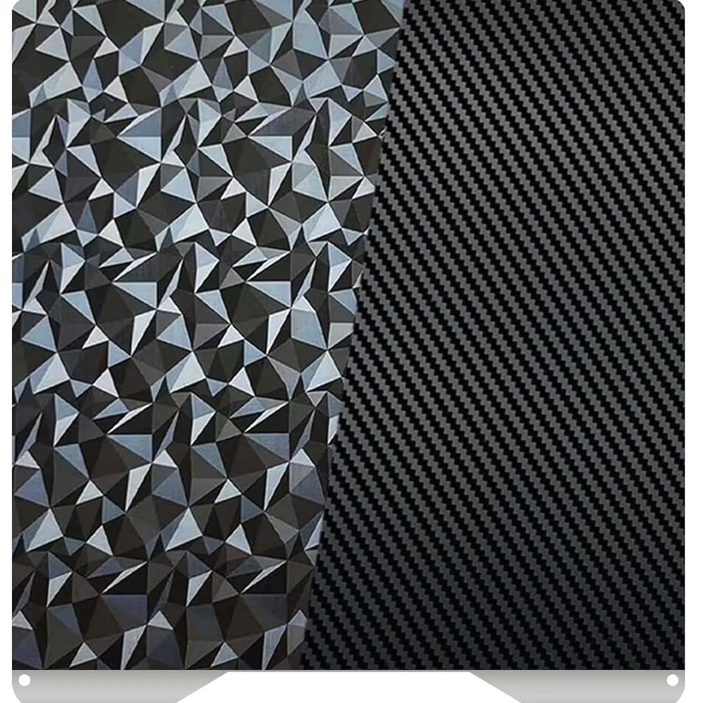 3D Printer Build Plate PET PEO Double Sided Textured Steel Sheet for Creality Hi