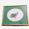 Angel of Light Peace Completed Cross Stitch Hand Made Framed Christmas L&L