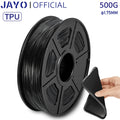 JAYO 500G Black TPU 95A 1.75mm Flexible 3D Printer Filament FDM Good Elasticity