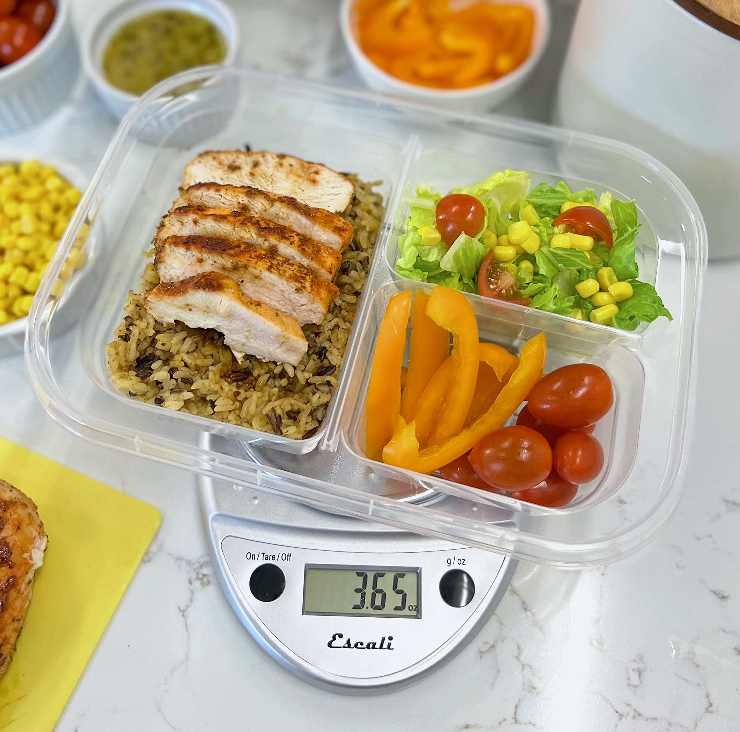 Escali Primo Digital Food Scale, 11 lb Capacity Kitchen Scale