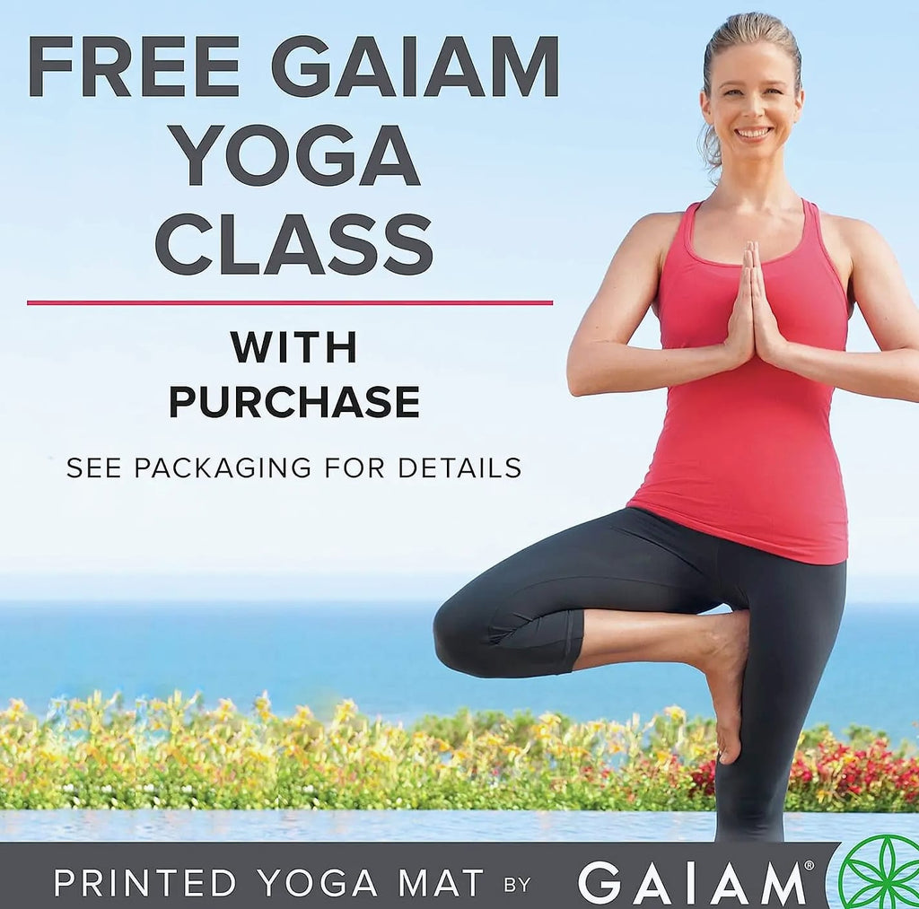 5mm Thick Non-Slip Yoga Mat, 68" x 24" Lightweight