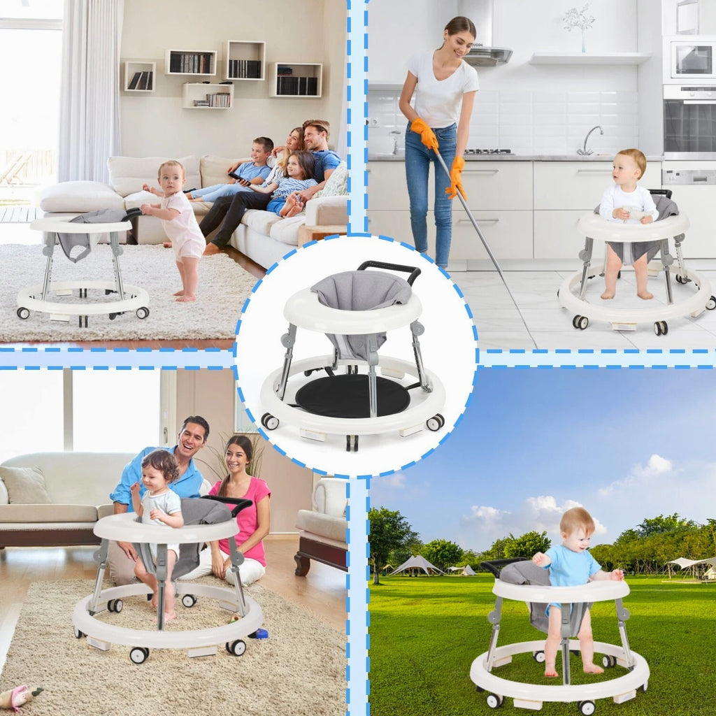 Baby Walker Bouncer Combo | 9-Level Height Adjustment