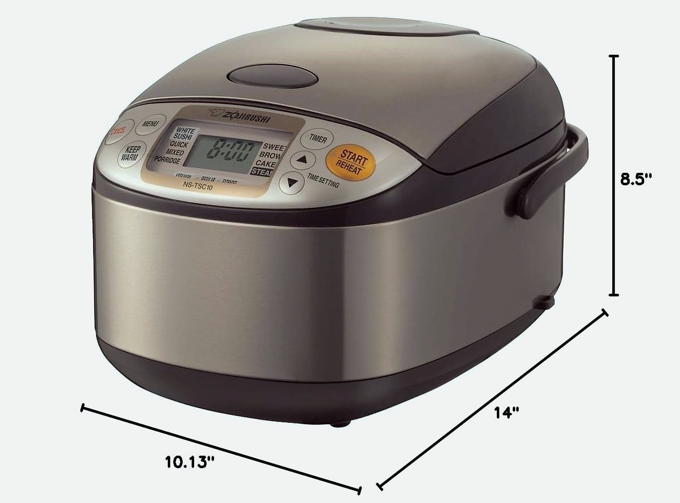 Zojirushi NS-TSC10 Micom Rice Cooker, 5.5 Cup Capacity