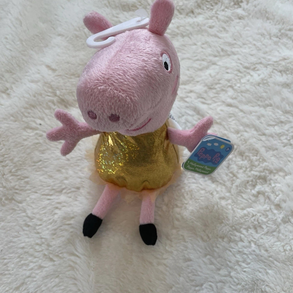 Just Play Peppa Pig 6 Inch Bean Plush, Hollywood Dress