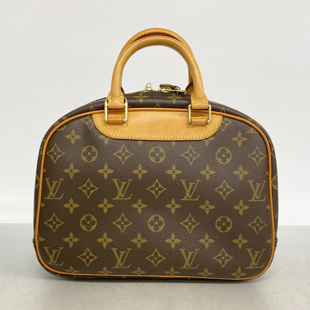 Louis Vuitton Monogram Trouville Handbag M42228 Brown Women's GZl1ha34