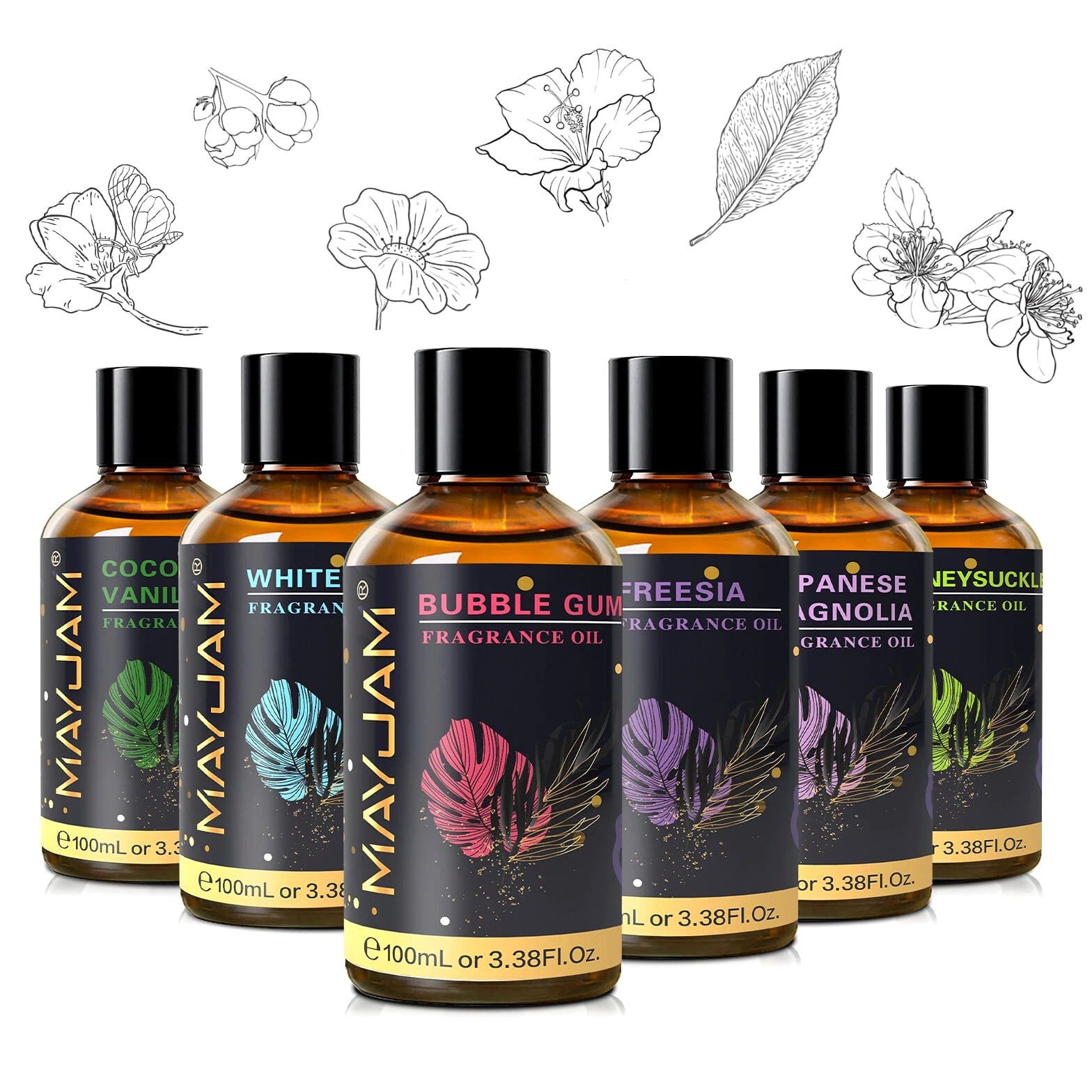 MAYJAM 100 mL Fragrance Oil For Candle, Soap, Incense Making, Burners & Scented Oils