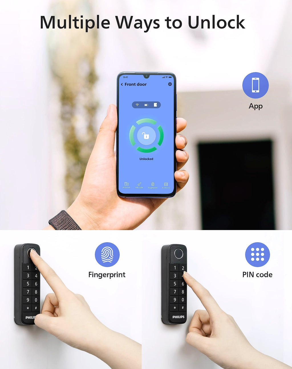 Philips Fingerprint Wireless Keypad for DDL230X Smart Lock
