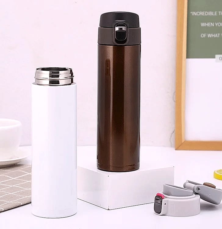 500ml Stainless Steel Thermos Cup with Carry Rope