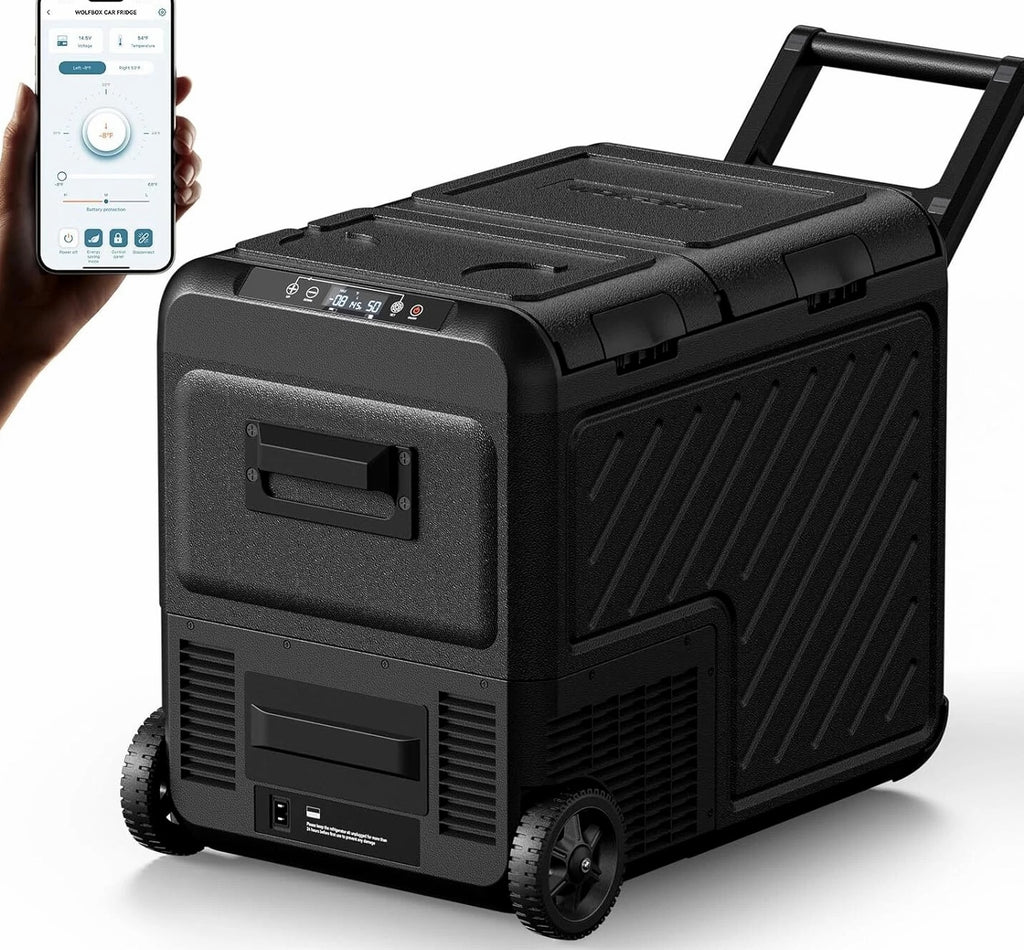 WOLFBOX 39/48/58qt Portable Freezer Fridge Cooler Car Camping Truck Refrigerator