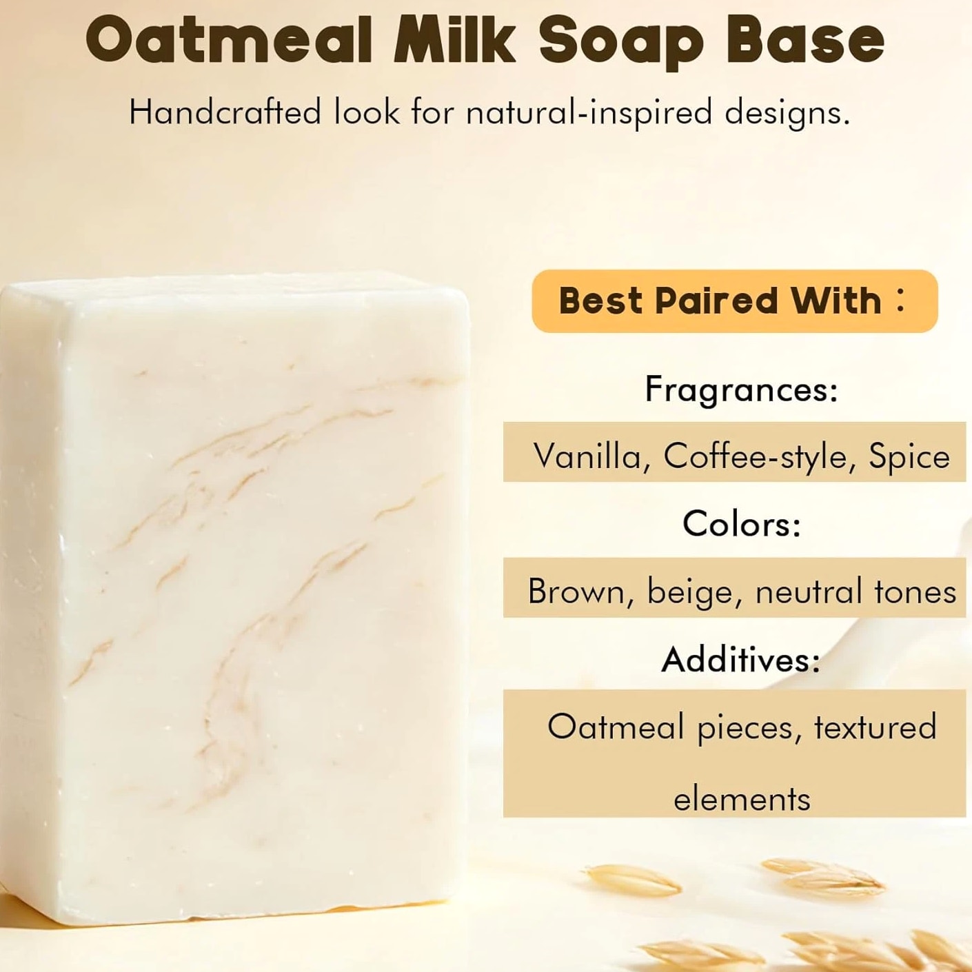1 Lb Unscented Glycerin Soap Base – DIY Crafting, Melt and Pour Soap Base, Ea