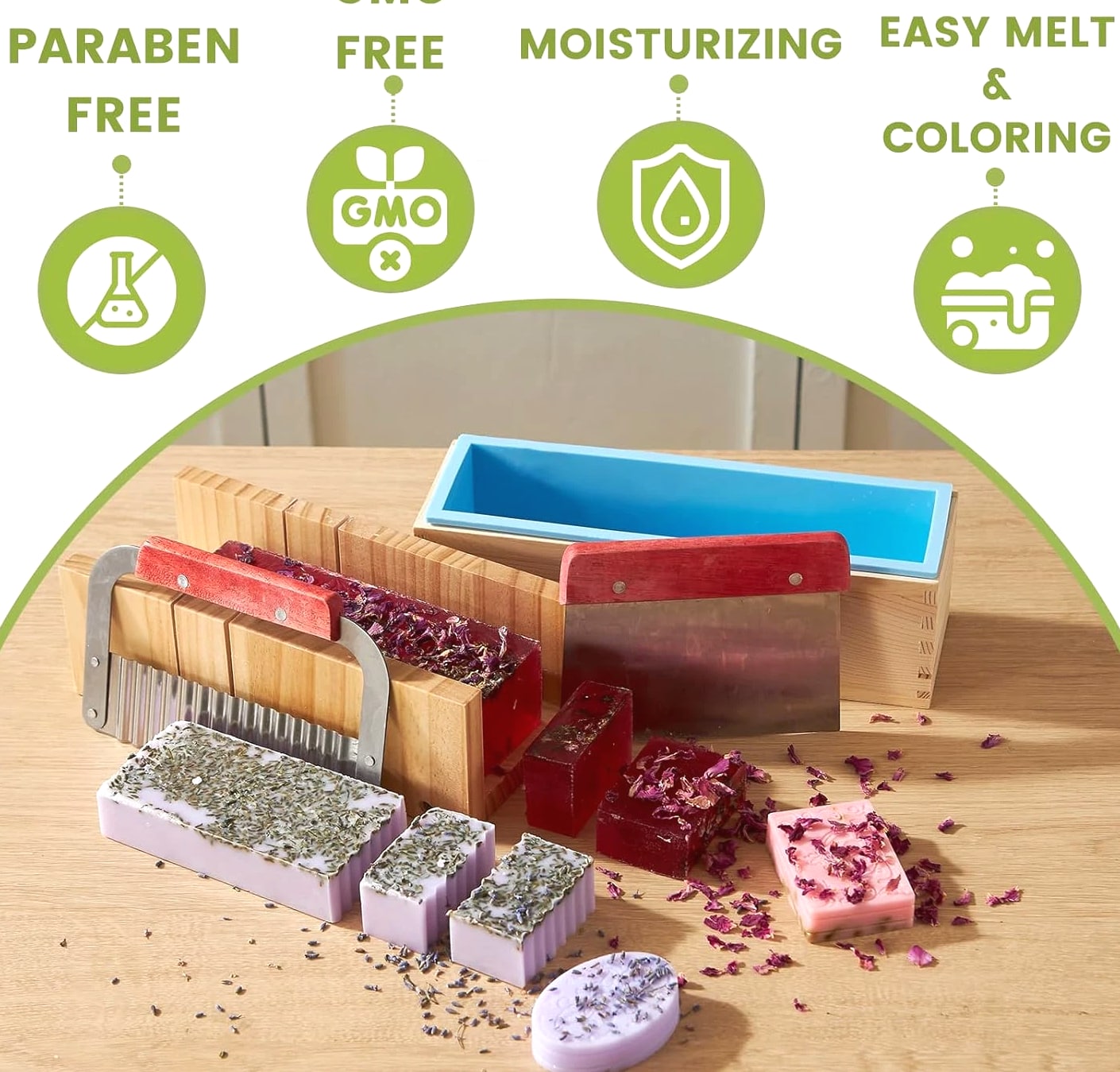 2-In-1 Candle & Soap Making Kit for Beginners, All-In-One Complete DIY Craft Kit