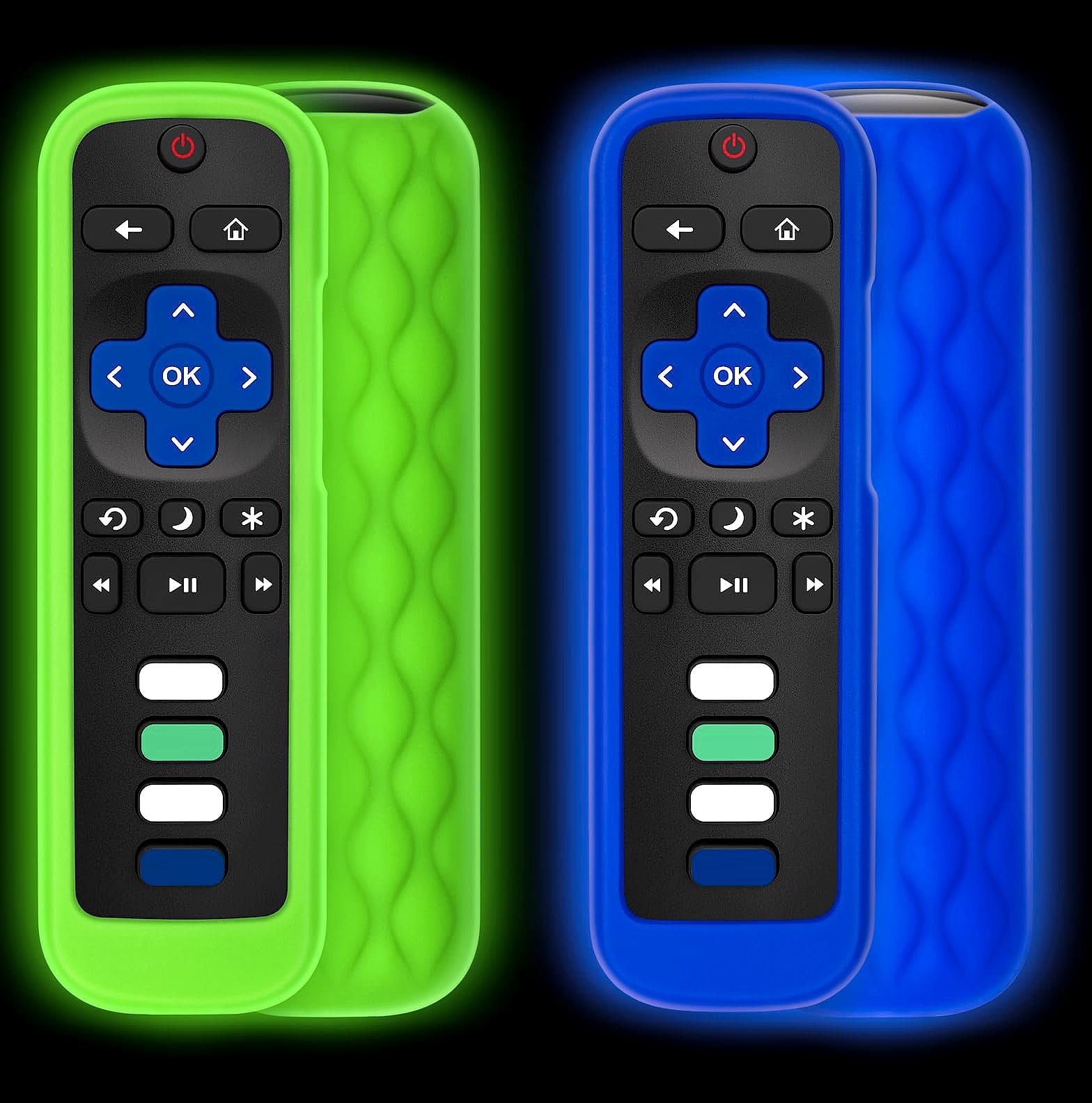 Acoyer Replacement Remote Control for Roku TV, 2-Pack