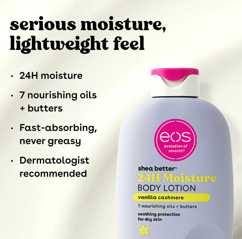 eos Shea Better Vanilla Cashmere Body Lotion, 16 fl oz
