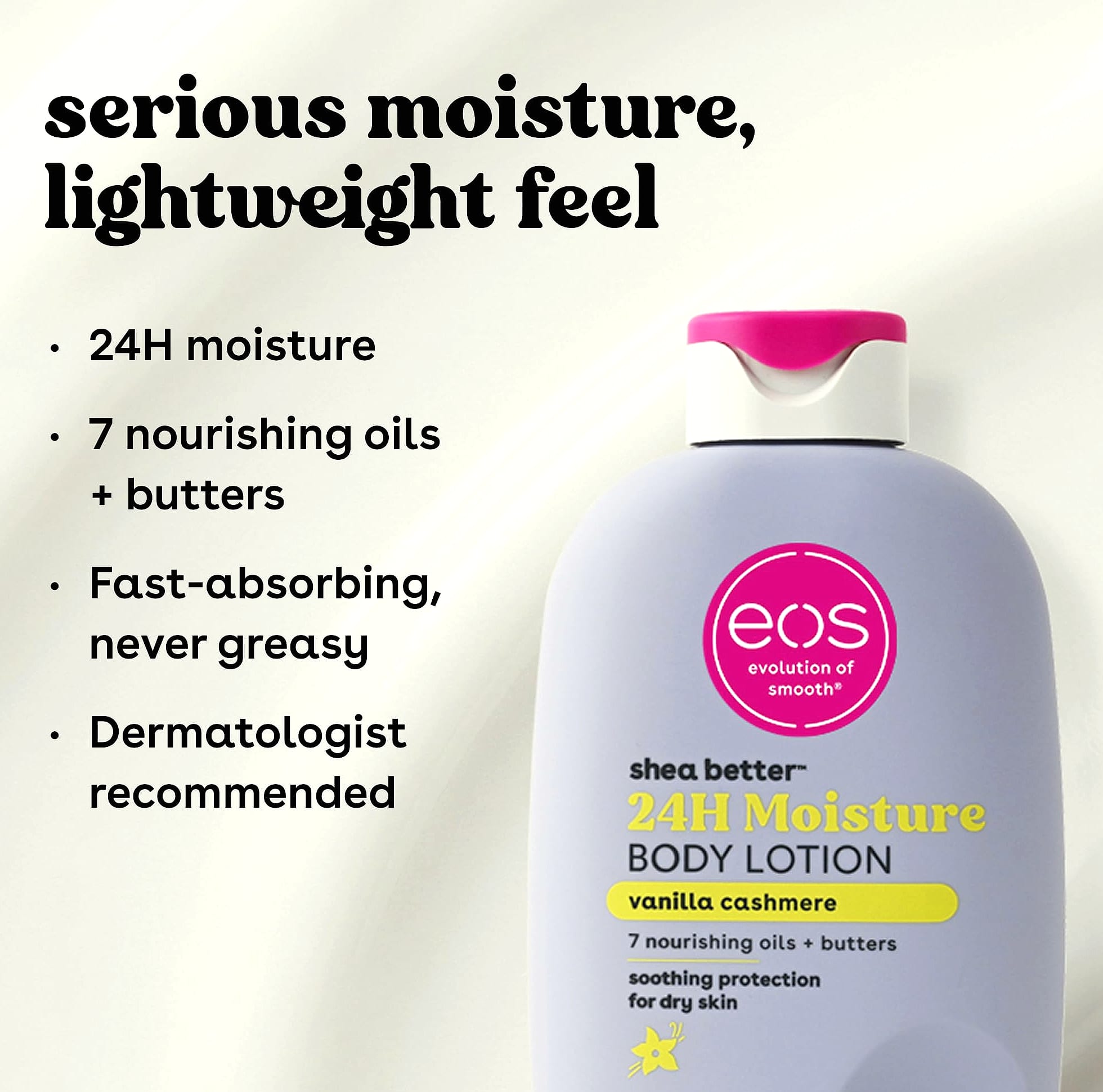 eos Shea Better Vanilla Cashmere Body Lotion, 16 fl oz