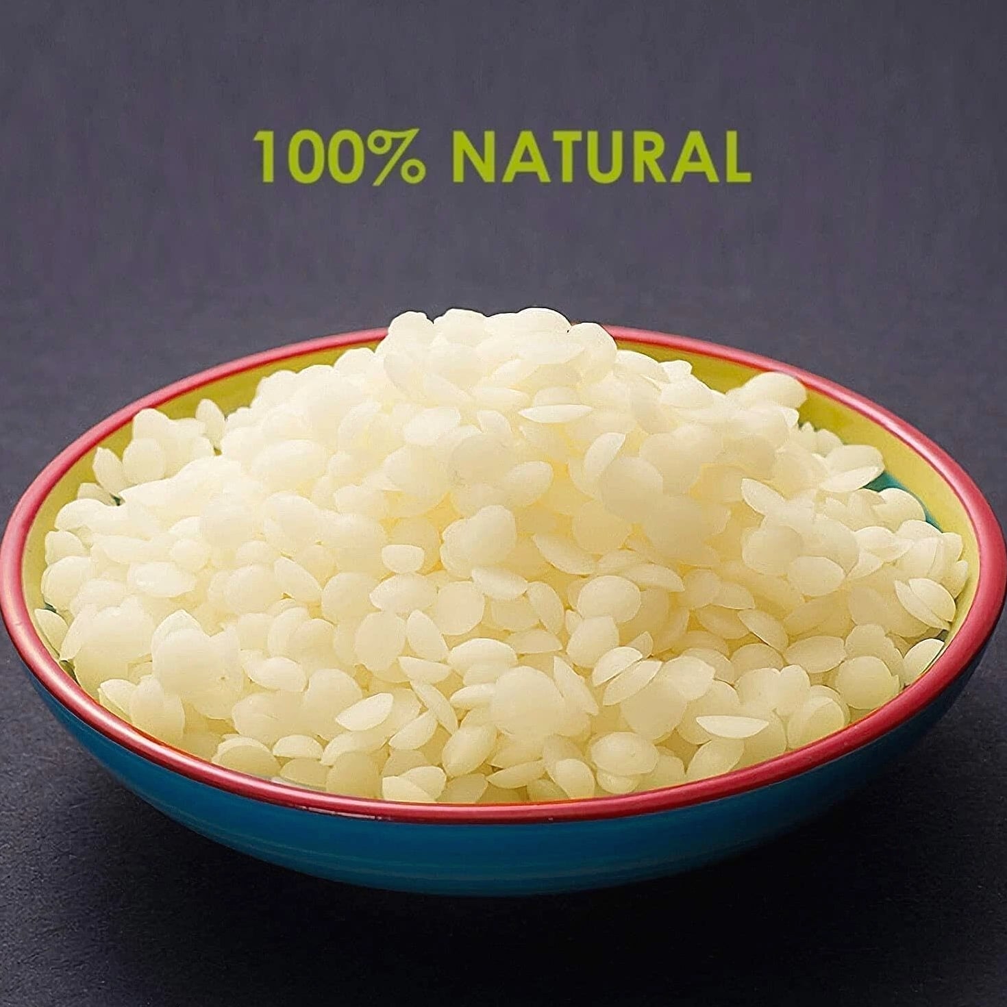 5 LB White Beeswax Pellets, Bulk Beeswax Beads (80 OZ), Beeswax Pastilles for Candle