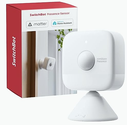 SwitchBot mmWave Radar Motion Sensor with Presence Detection