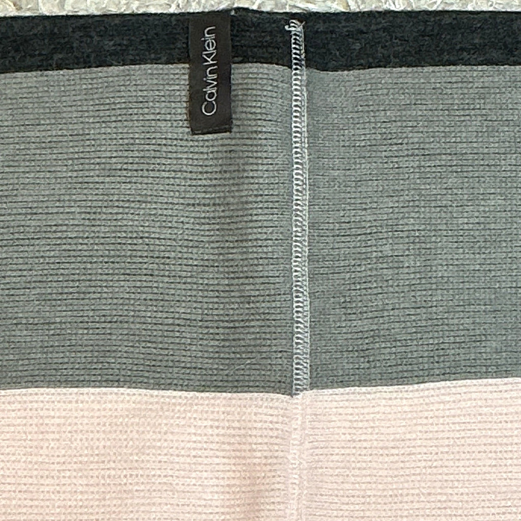 Calvin Klein Pink/Grey Flip-Top Glove Mittens and Infinity Scarf Gift Set NWT