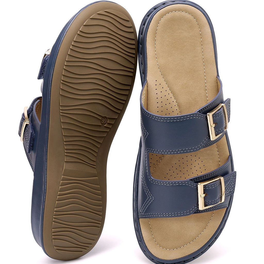 Aomigoct Women's Dressy Summer Sandals Comfortable Walking