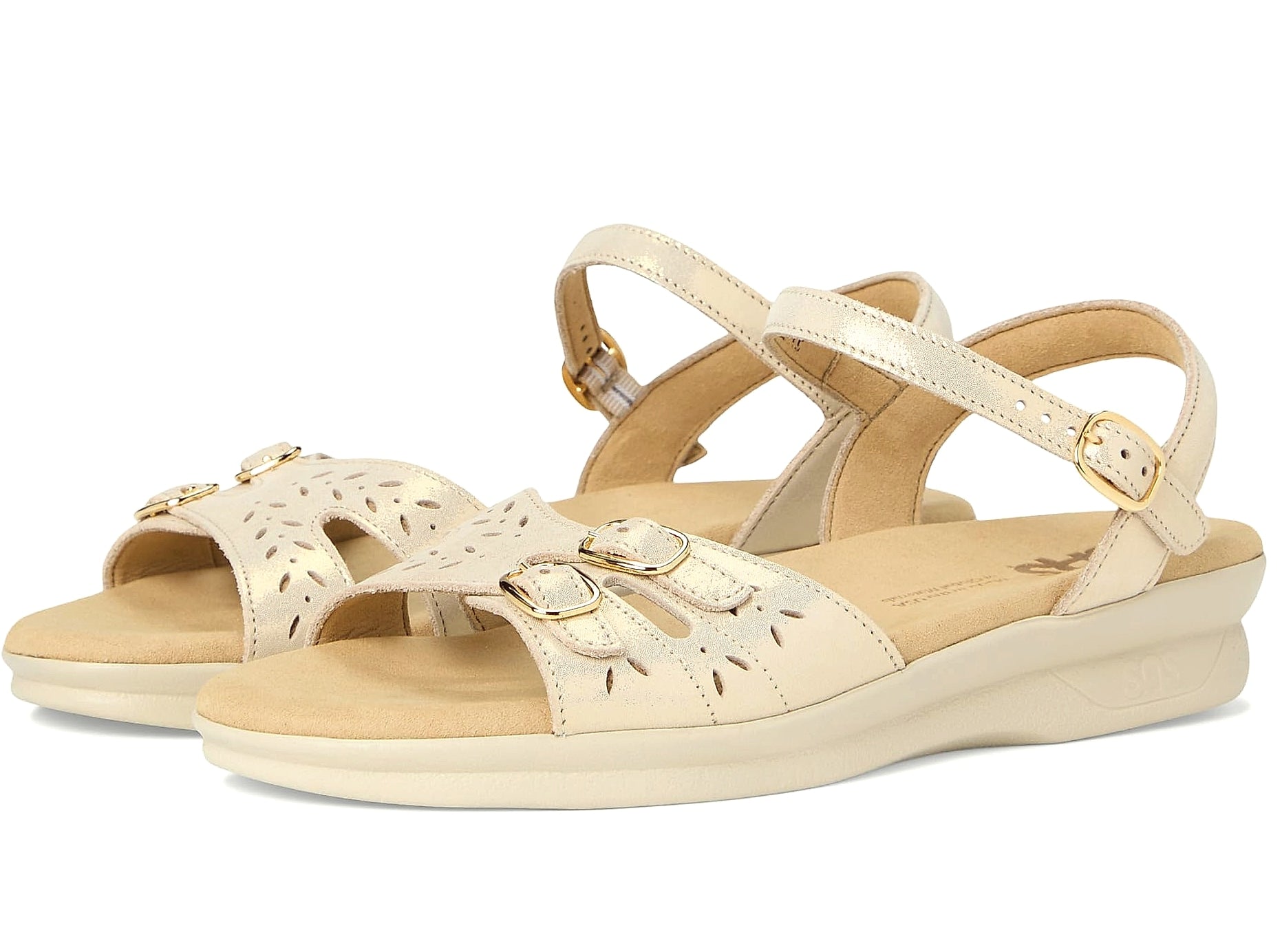 SAS Leather Duo Sandals for Men and Women