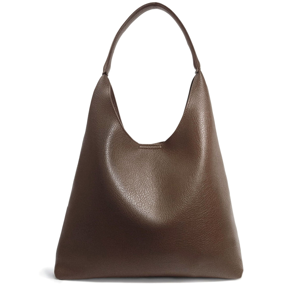 HOXIS Hobo Bag Women Soft Vegan Leather Shoulder Handbag
