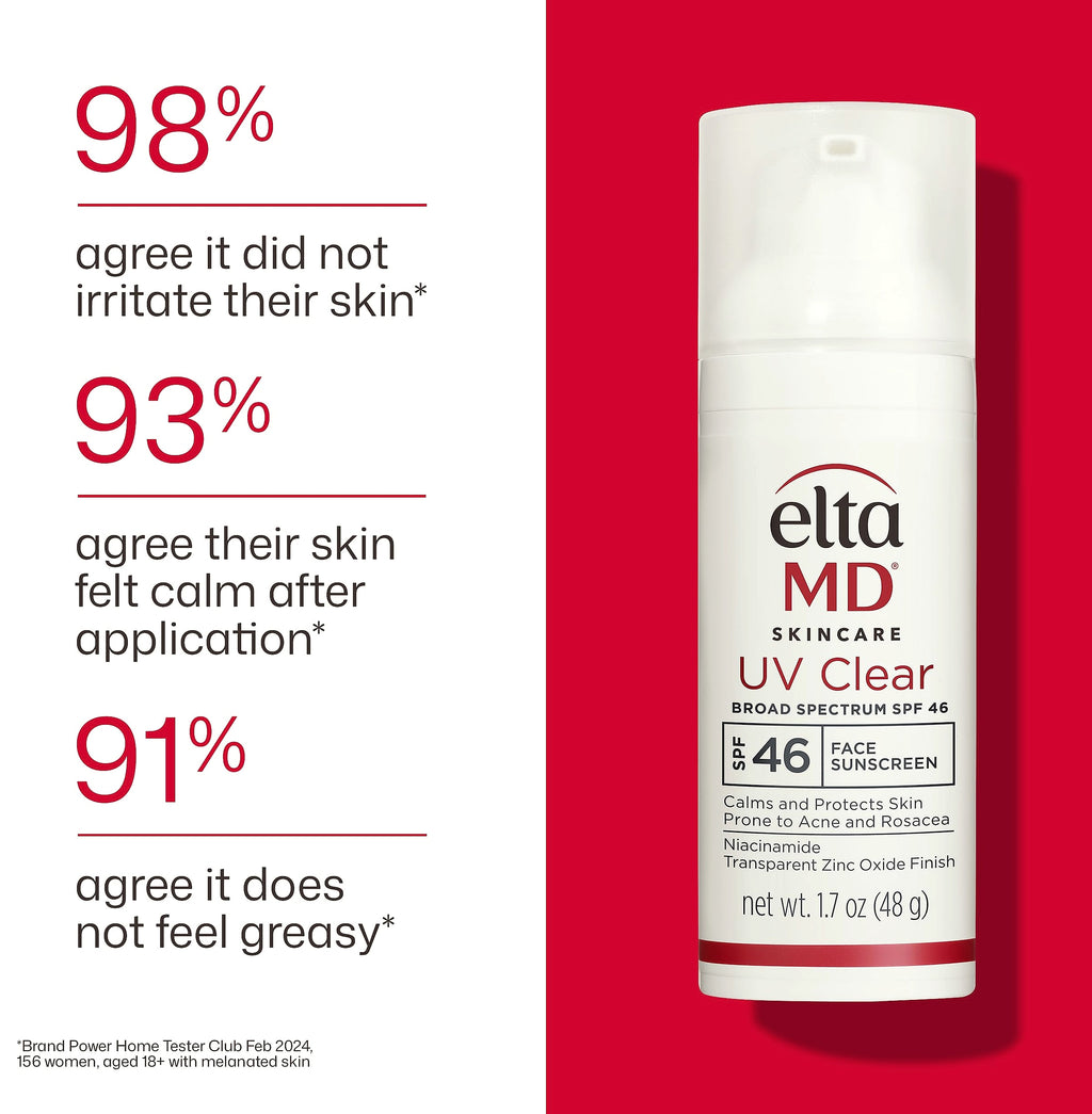 EltaMD UV Clear Face Sunscreen SPF 46 Oil-Free Sunscreen