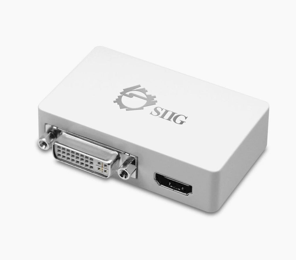 SIIG USB 3.0 to HDMI + DVI Simultaneous Dual Display Adapter For Mac and Windows