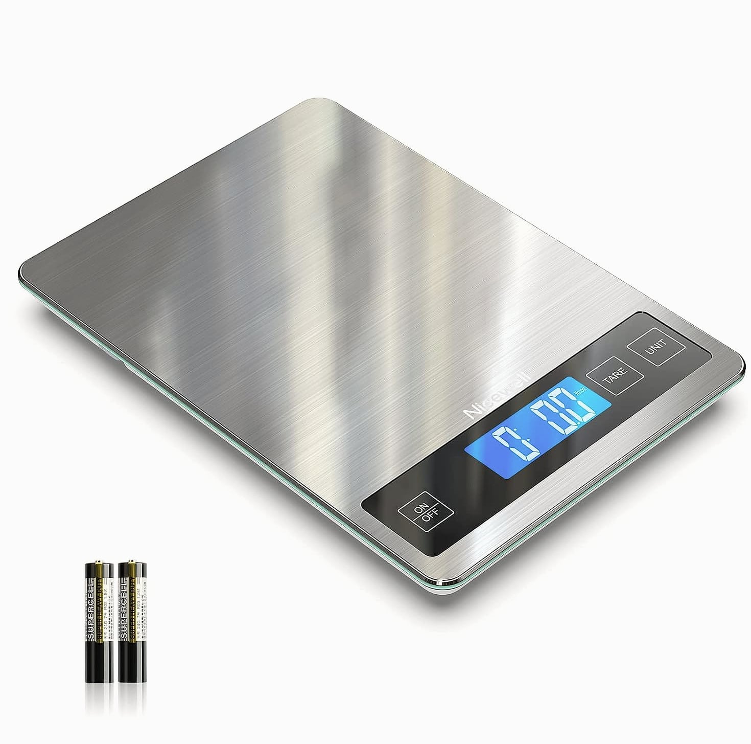 Nicewell 22lb Digital Kitchen Scale Grams and Ounces