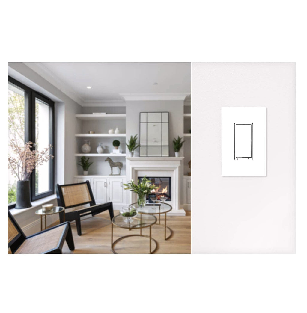 Enbrighten 58438 Z-Wave Light Dimmer Switch, 3-Way Ready