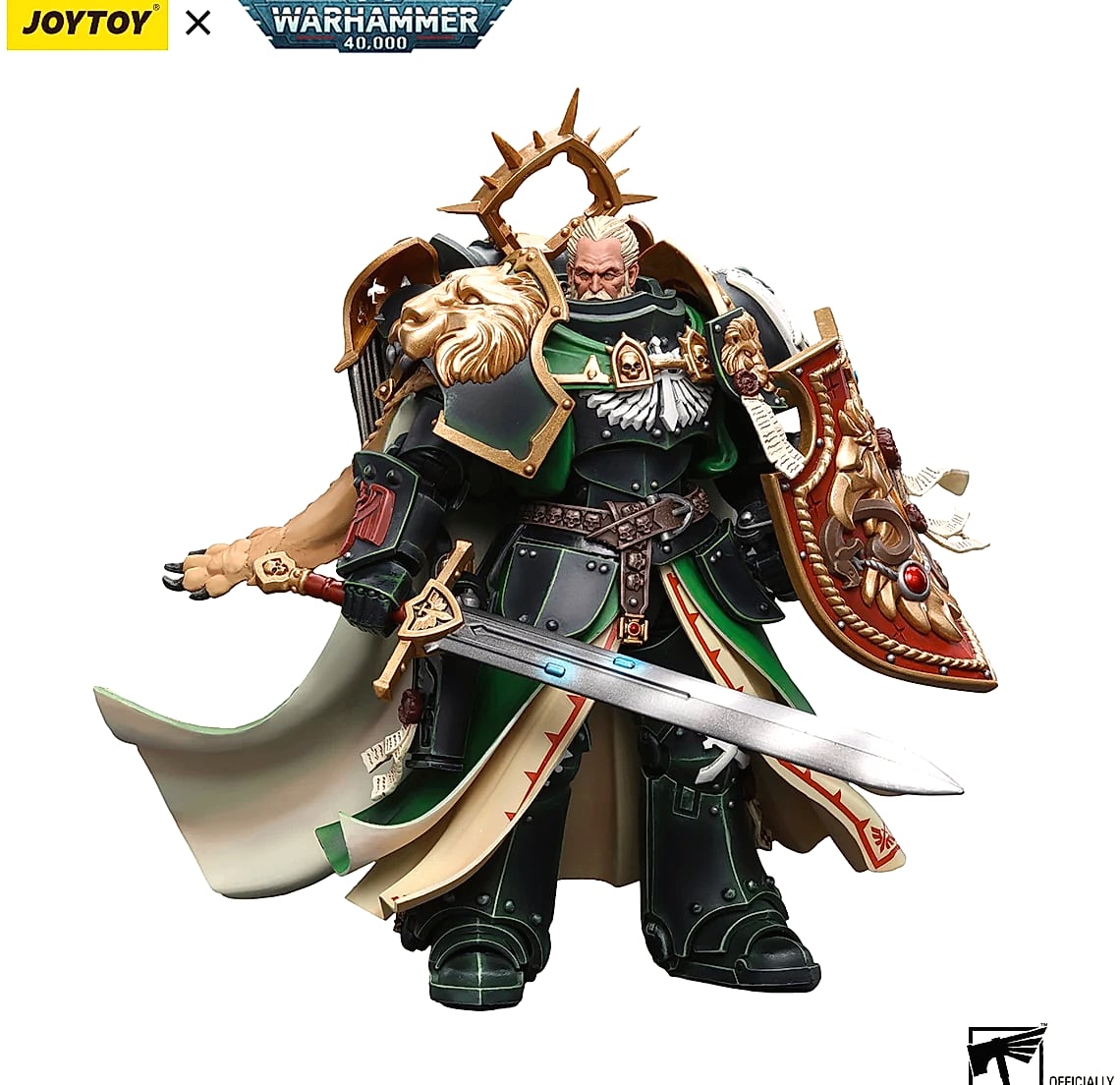JOY TOY Warhammer 40K 1/18 Dark Angels Primarch Lion El'Jonson