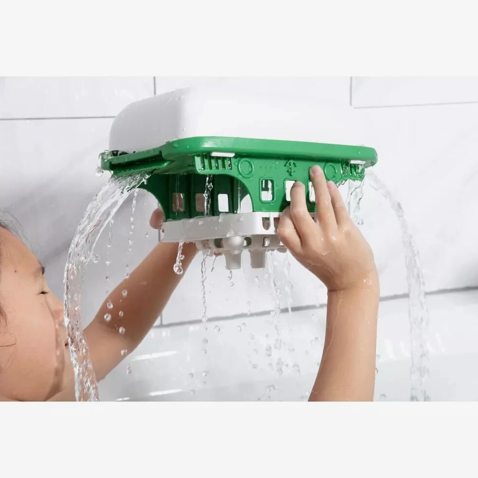 Boat Bath Toy Set for Toddlers, Carry Ship & 4 Mini Cars – Fun Water Toys