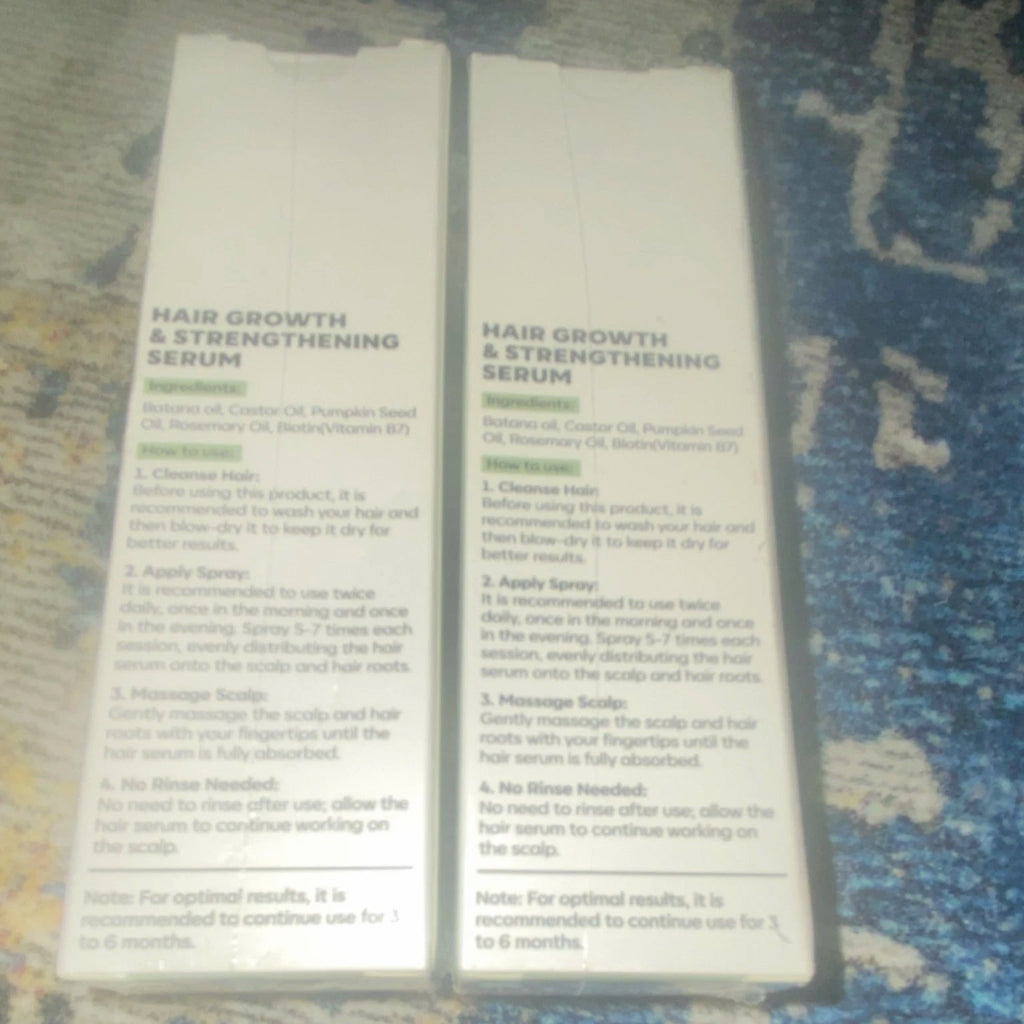 Waking Forest Hair Growth & Strengthening Serum with Rosemary Biotin 2 Pack 60ml