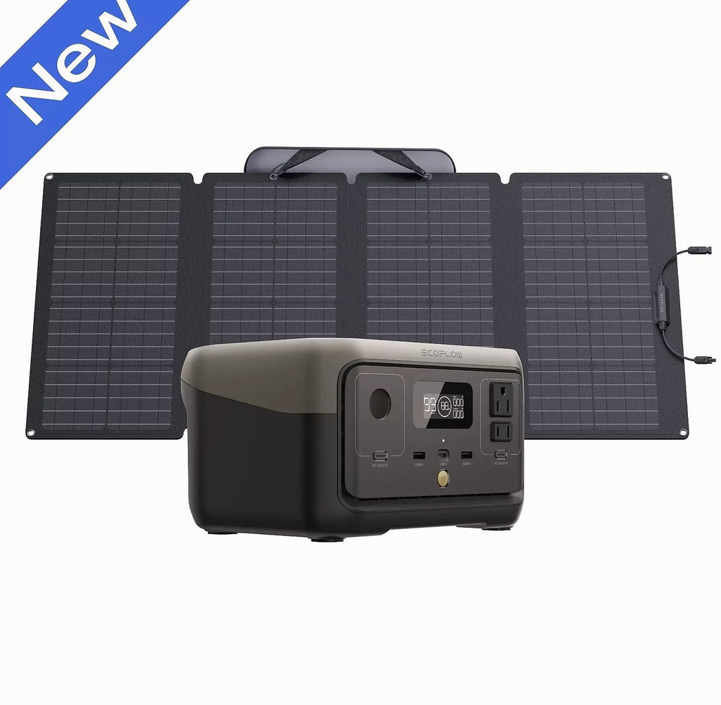 EcoFlow River 2 Pro 716Wh Portable Power Station with Solar Panel