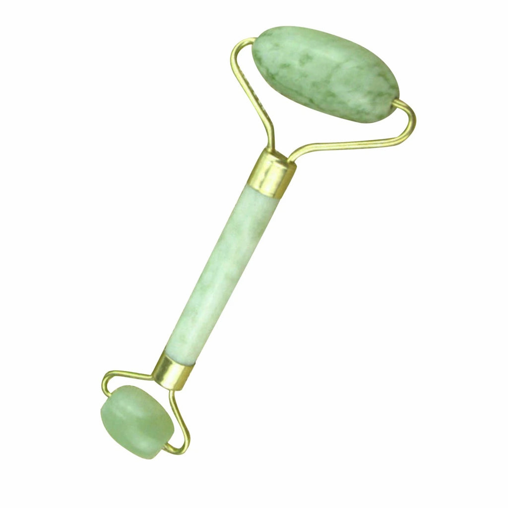 Natural Jade Guasha Facial Beauty Massage Tool - Jade Roller Face Massager