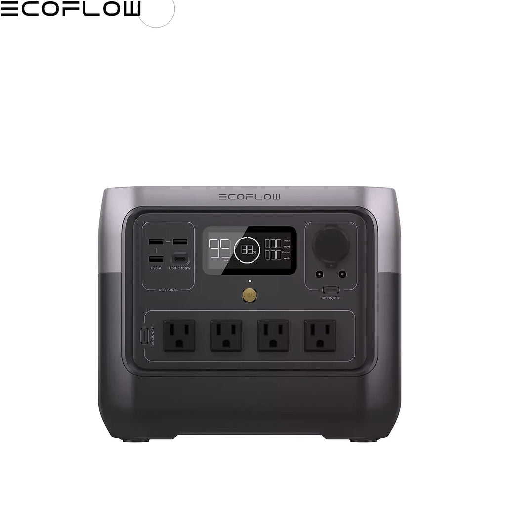 EcoFlow River 2 Pro 716Wh Portable Power Station with Solar Panel