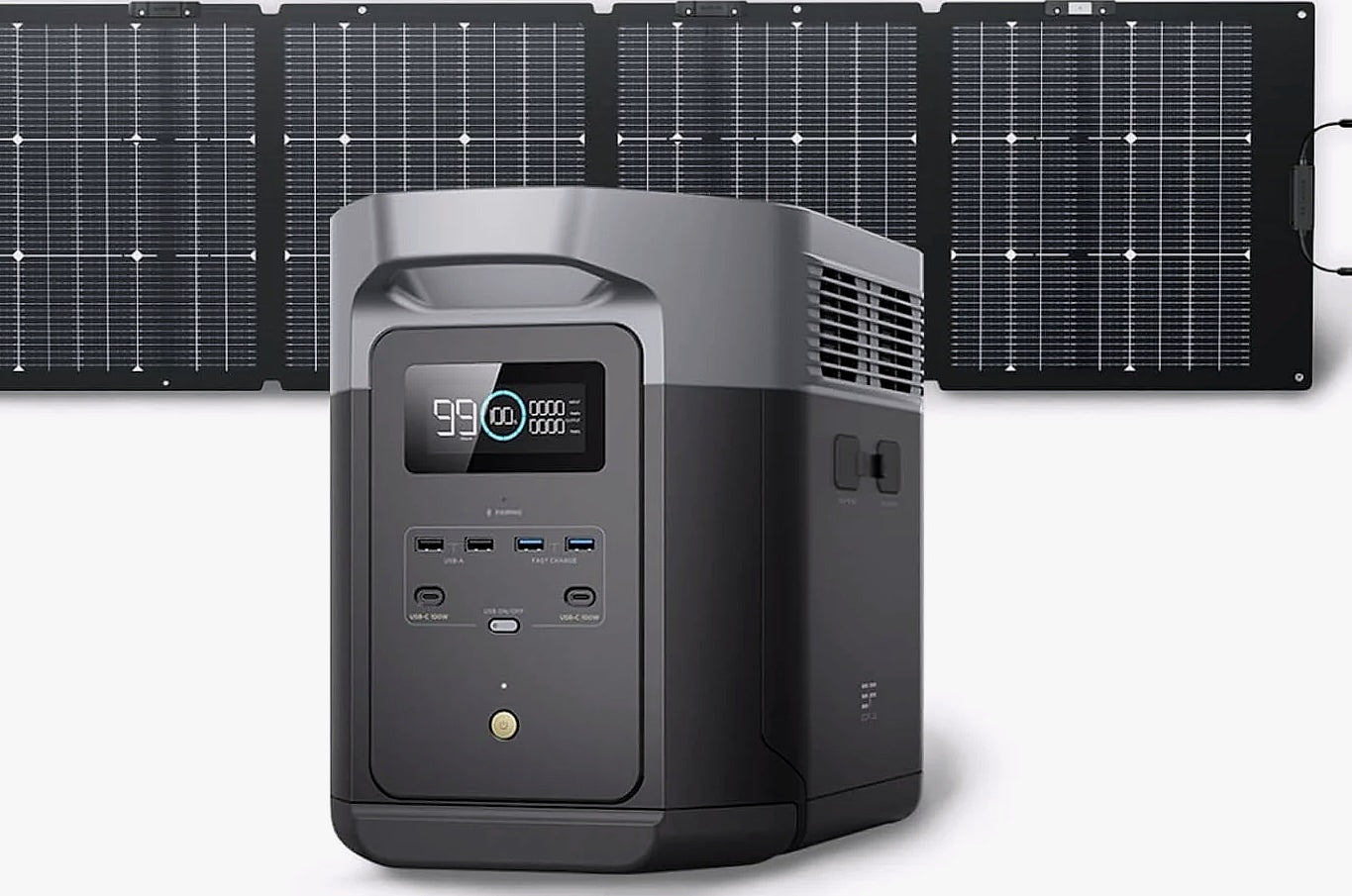 EcoFlow DELTA 2 Max 1900Wh LFP Solar Power Station