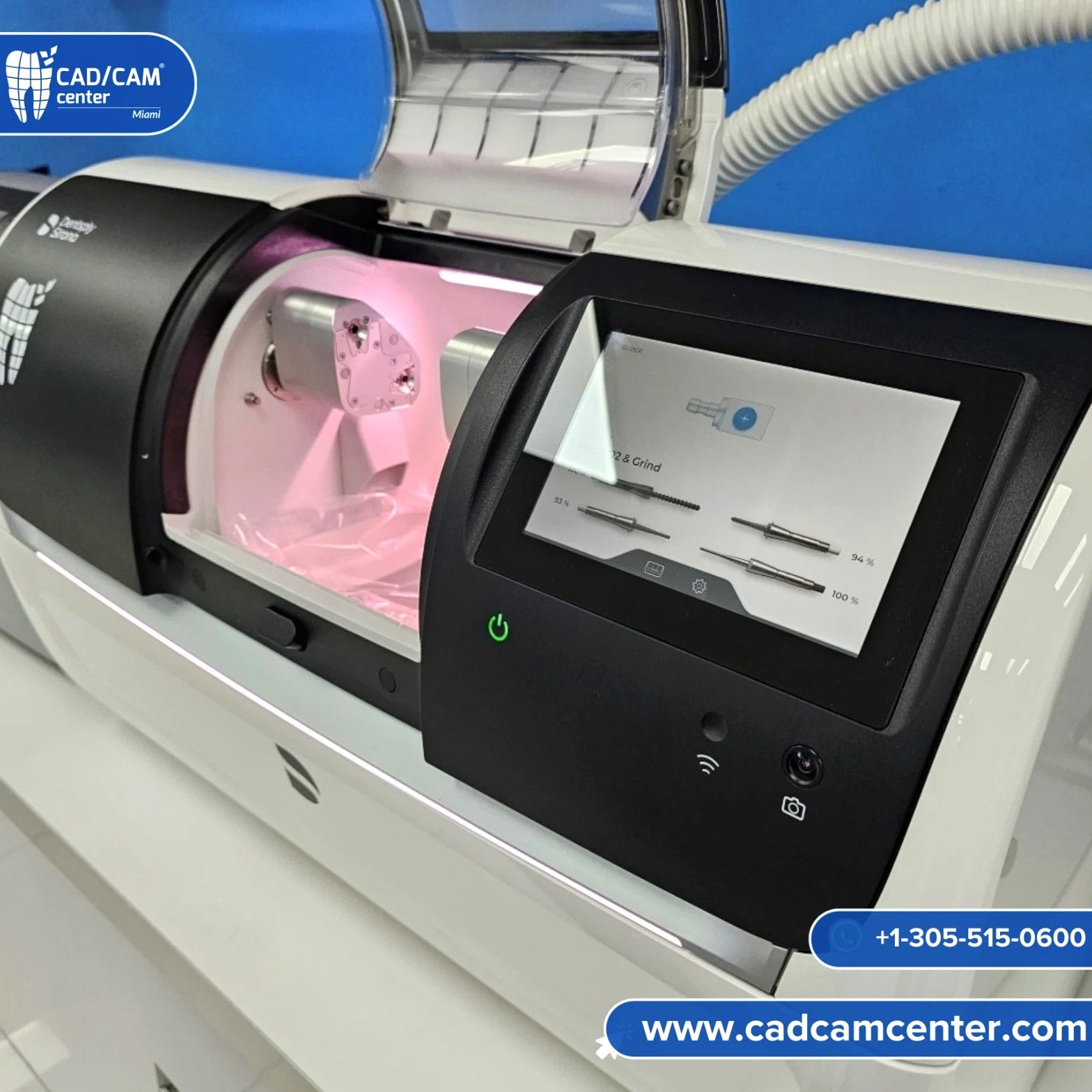 DENTSPLY SIRONA CEREC PrimeScan + PrimeMill + Suction unit + SpeedFire