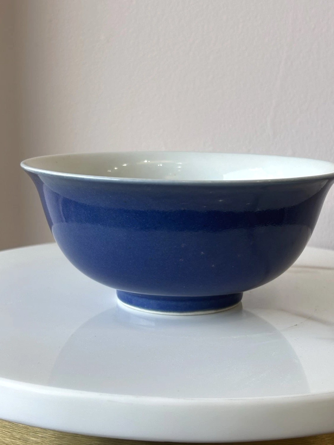 Qianlong Blue and White Porcelain Bowl 18th Century China Antique Original