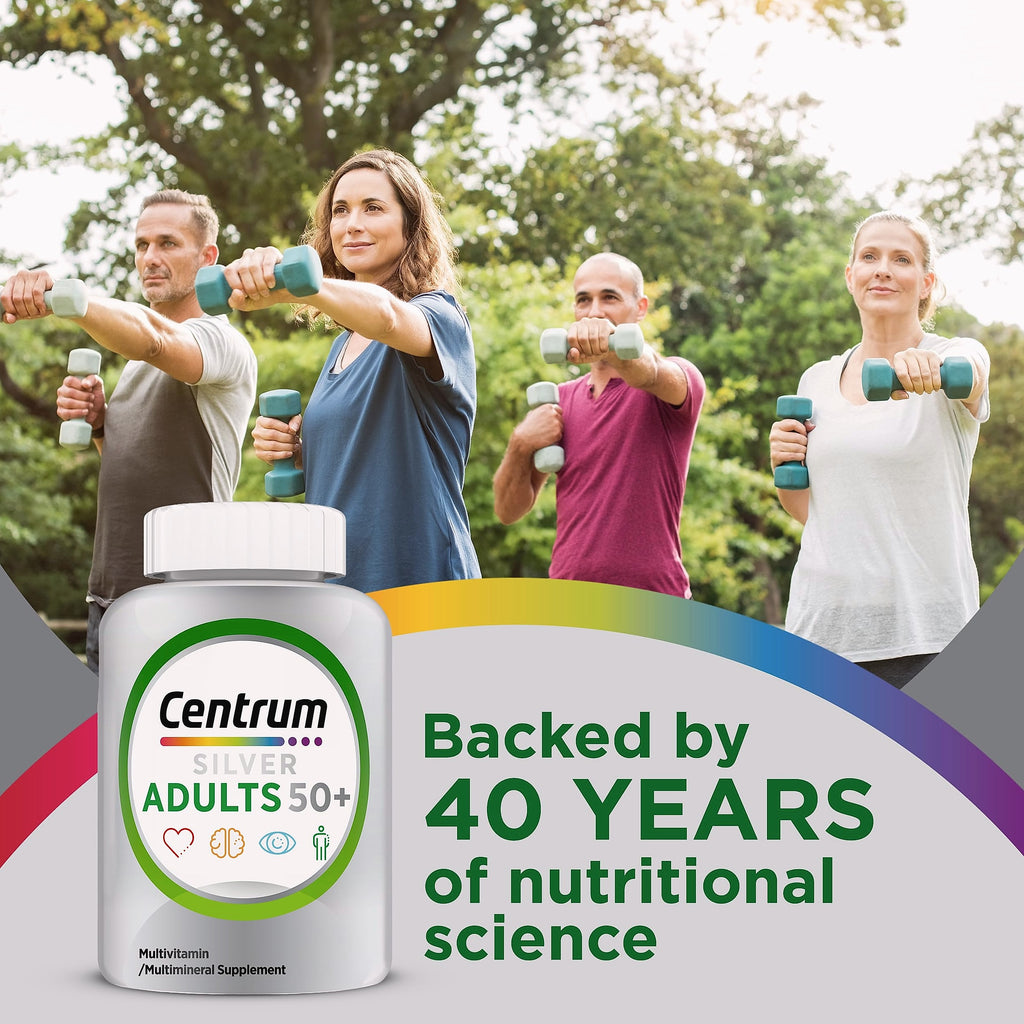 Centrum Silver Multivitamin for Adults 50 Plus, 125 Count