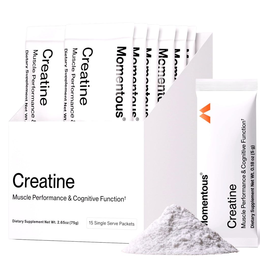 Momentous Creatine Monohydrate Powder - 5g Servings
