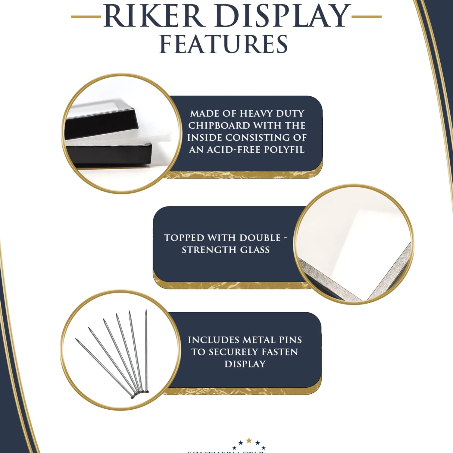 6 Pack of 5 x 6 x 3/4 Riker Display Cases Boxes for Collectibles and Arrowheads