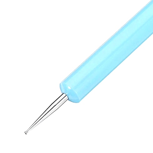 5 Pcs/set Soft Pottery Clay Tool Silicone & Stainless Steel Two Head Sculpting P
