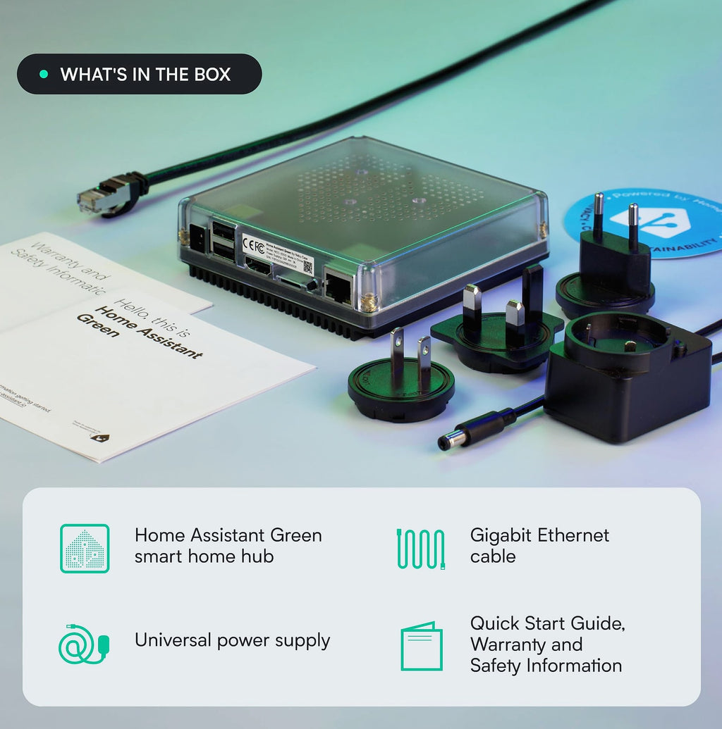 Nabu Casa Home Assistant Green smart home hub
