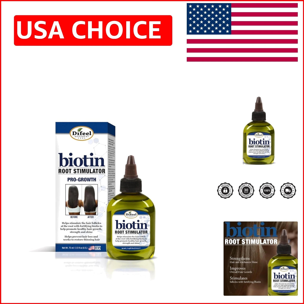 Biotin Root Stimulator 2.5 oz - Nourishing Serum for Hair Growth & Thinning