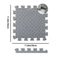 Foam Fitness Mat Tiles 8/16 Piece Non-Slip Floor Protection Pad