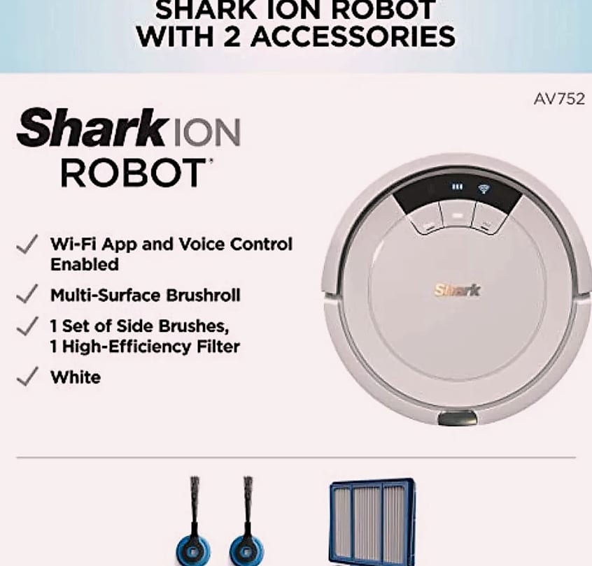 SHXI AV752 Robot Vacuum with Wi-Fi and Alexa