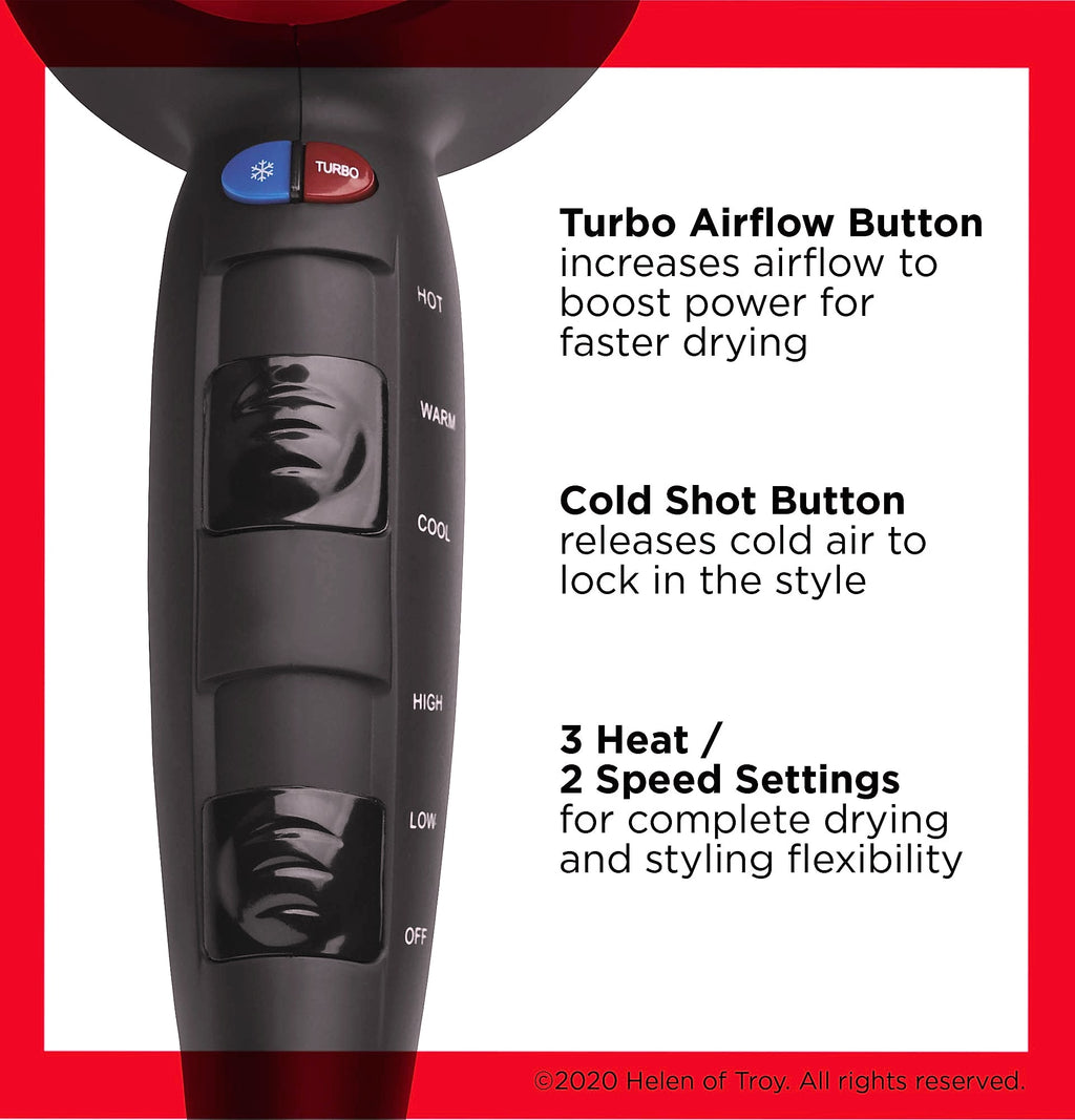 Revlon Turbo 1875W Hair Dryer with Ionic Technology
