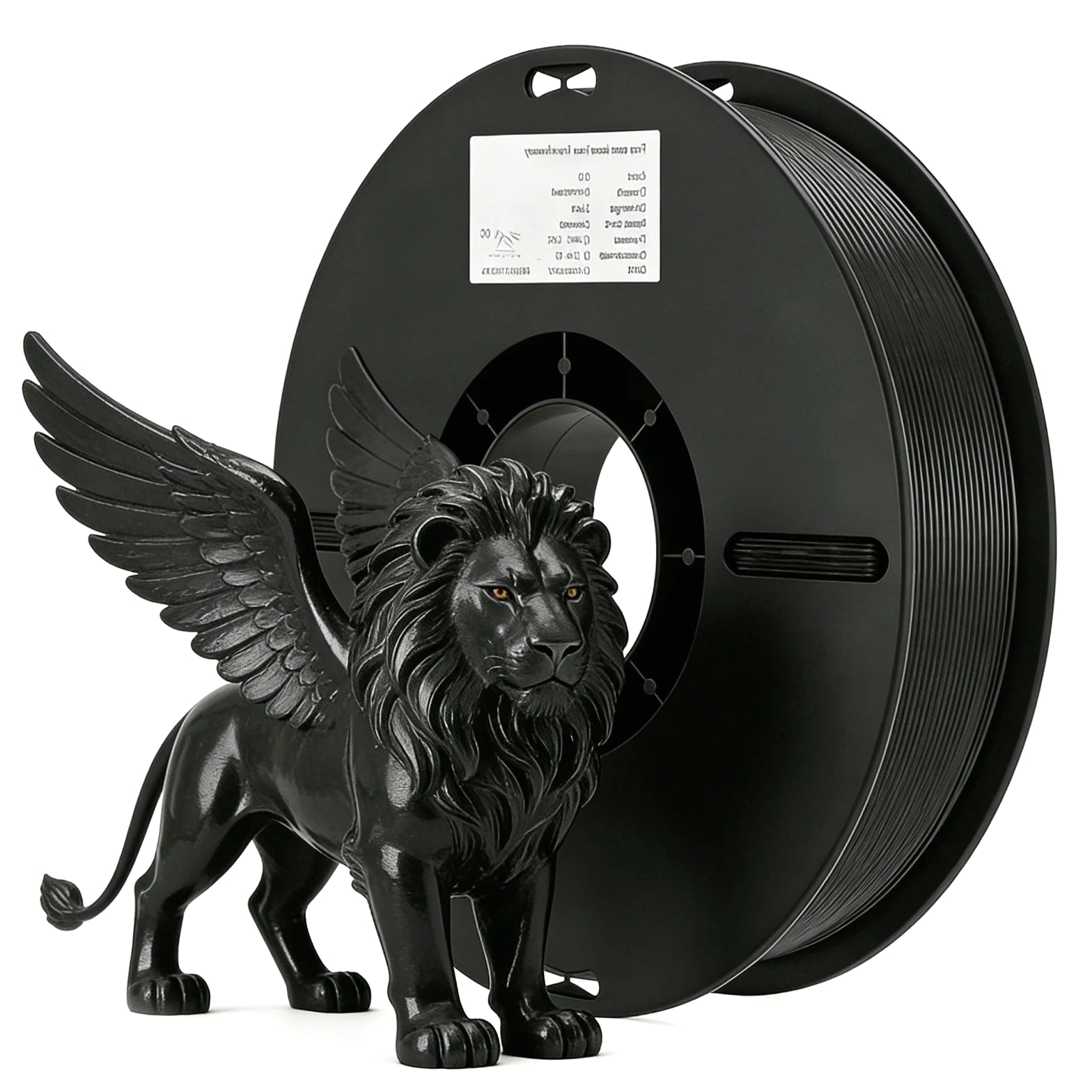 3D Printer Filament PETG 1.75mm 1KG Black 1 Roll
