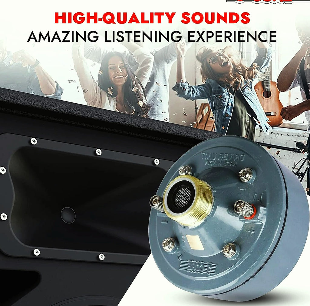 5 Core 2 Inch Compression Driver Horn Tweeter 600W